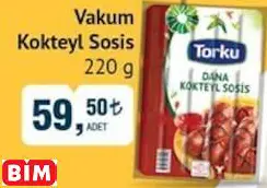 TORKU VAKUM KOKTEYL SOSİS TORKU VAKUM KOKTEYL SOSİS